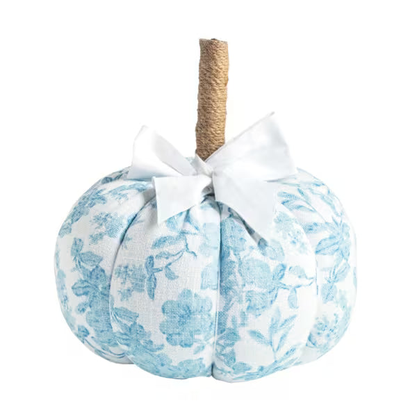 Small Blue Patterned Pumkin