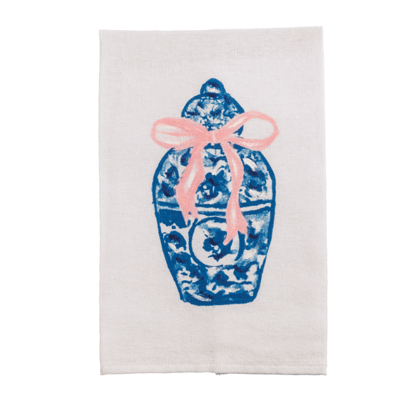 Painted Jinger Jar Towel