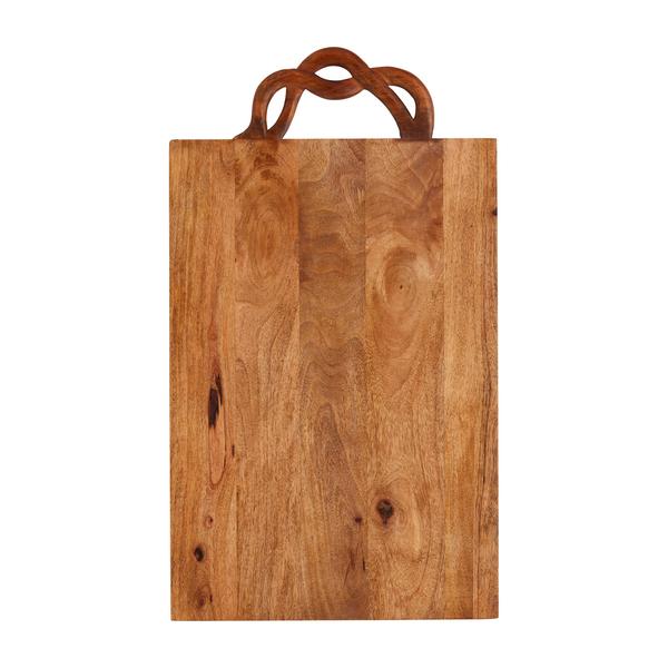 Large Twisted Handle Rectangle Board