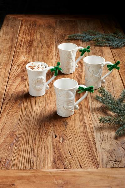 White  Christmas Mug