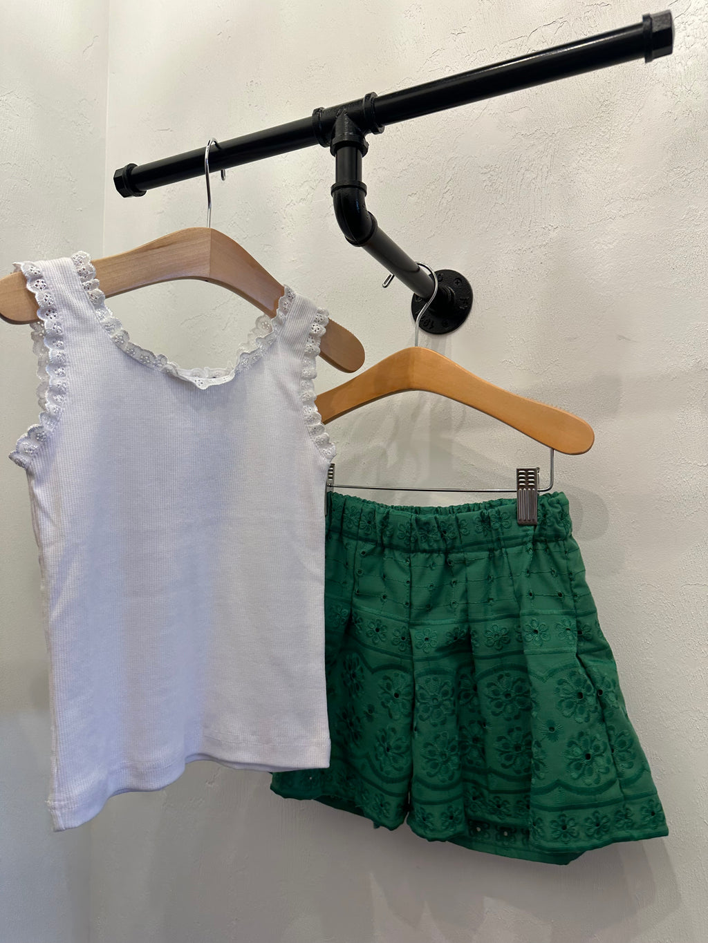 Lace Tank White
