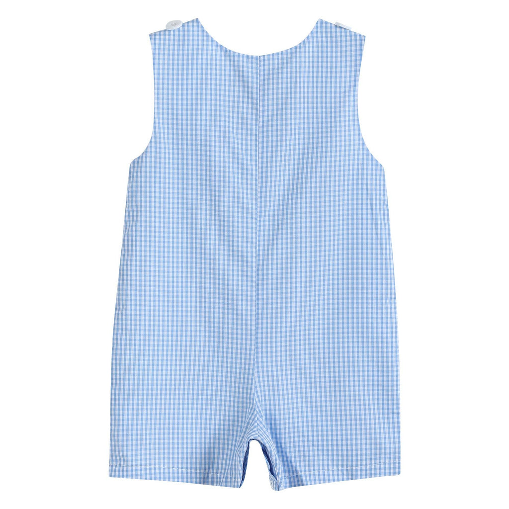 Blue Gingham Golf Hole Shortall