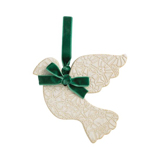 Boxed Turtle Dove Ornament