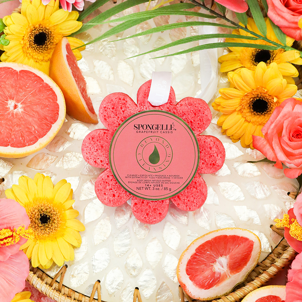 Grapefruit Cassis Wild Flower | Citrus Scented | Soap Buffer - Little Jill & Co.