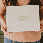 Wedding Guestbook - Engagement Gifts - Home Decor