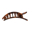 Flat Rectangle Hair Clip | Large | Tortoise