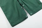 Green Corduroy Santa Smocked Longall
