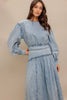 An acid washed denim top - IT13756 - Little Jill & Co.