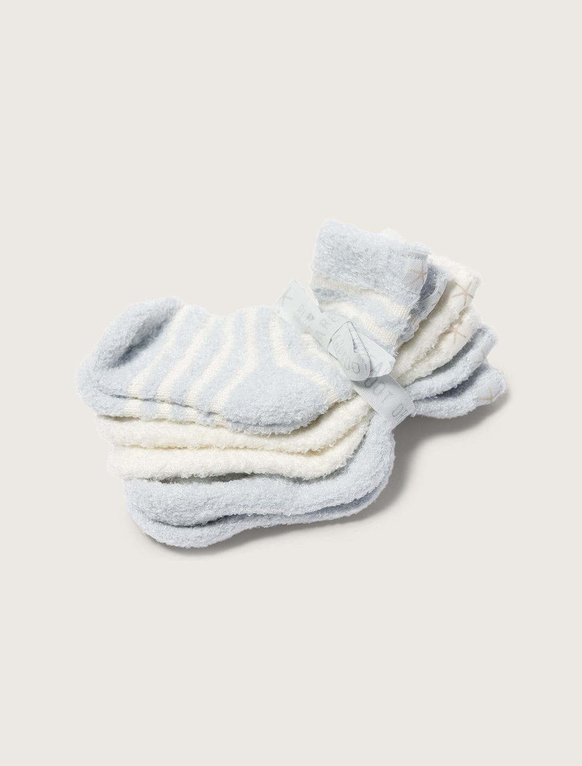 CozyChic Lite® Infant Sock Set Blue/Pearl