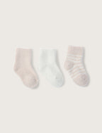 CozyChic Lite® Infant Sock Set Pink/Pearl
