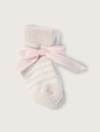 CozyChic Lite® Infant Sock Set Pink/Pearl