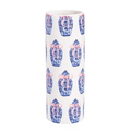 Ginger Jar Pattern Bud Vase