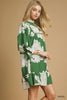 Floral Tiered Babydoll Dress
