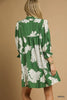 Floral Tiered Babydoll Dress