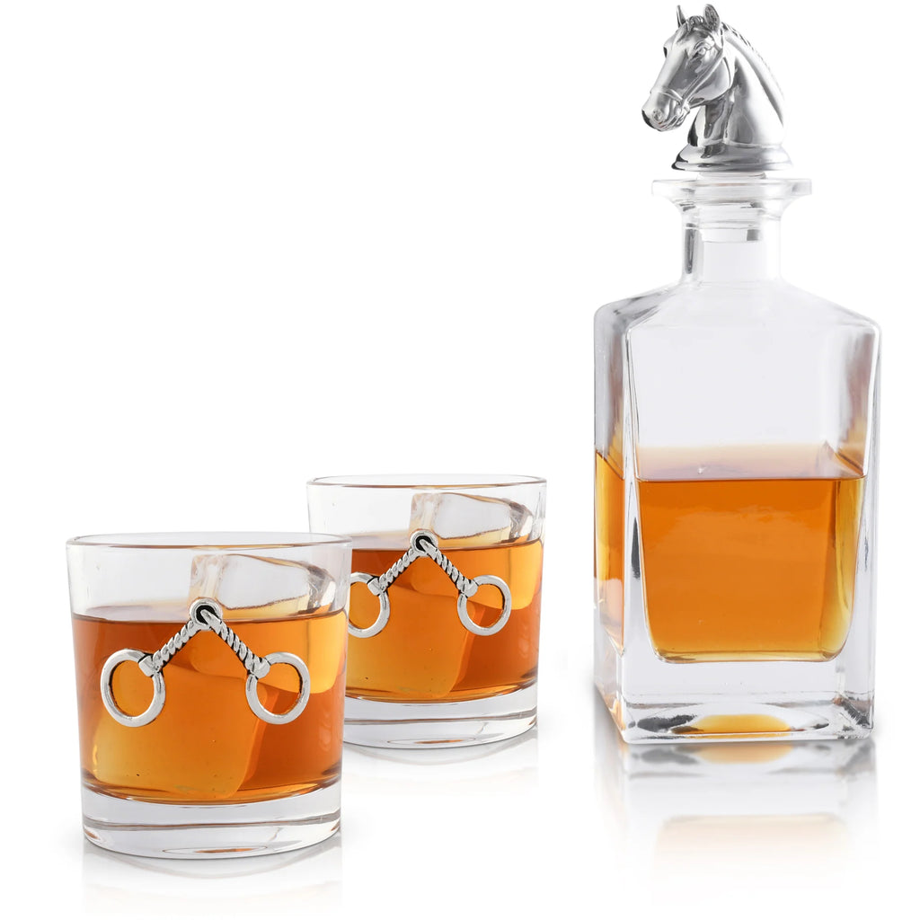 Equ. Decanter Set w/Glasses