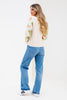 Smocked Cuff Pattern Sleeve Top