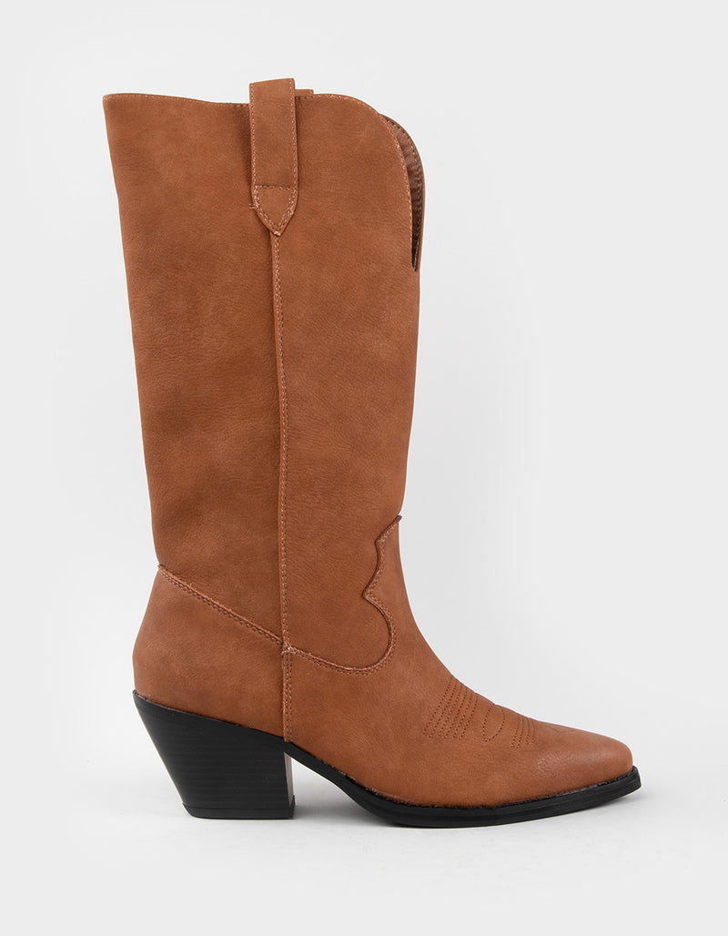 Bodhi Western Boots Cognac - Little Jill & Co.