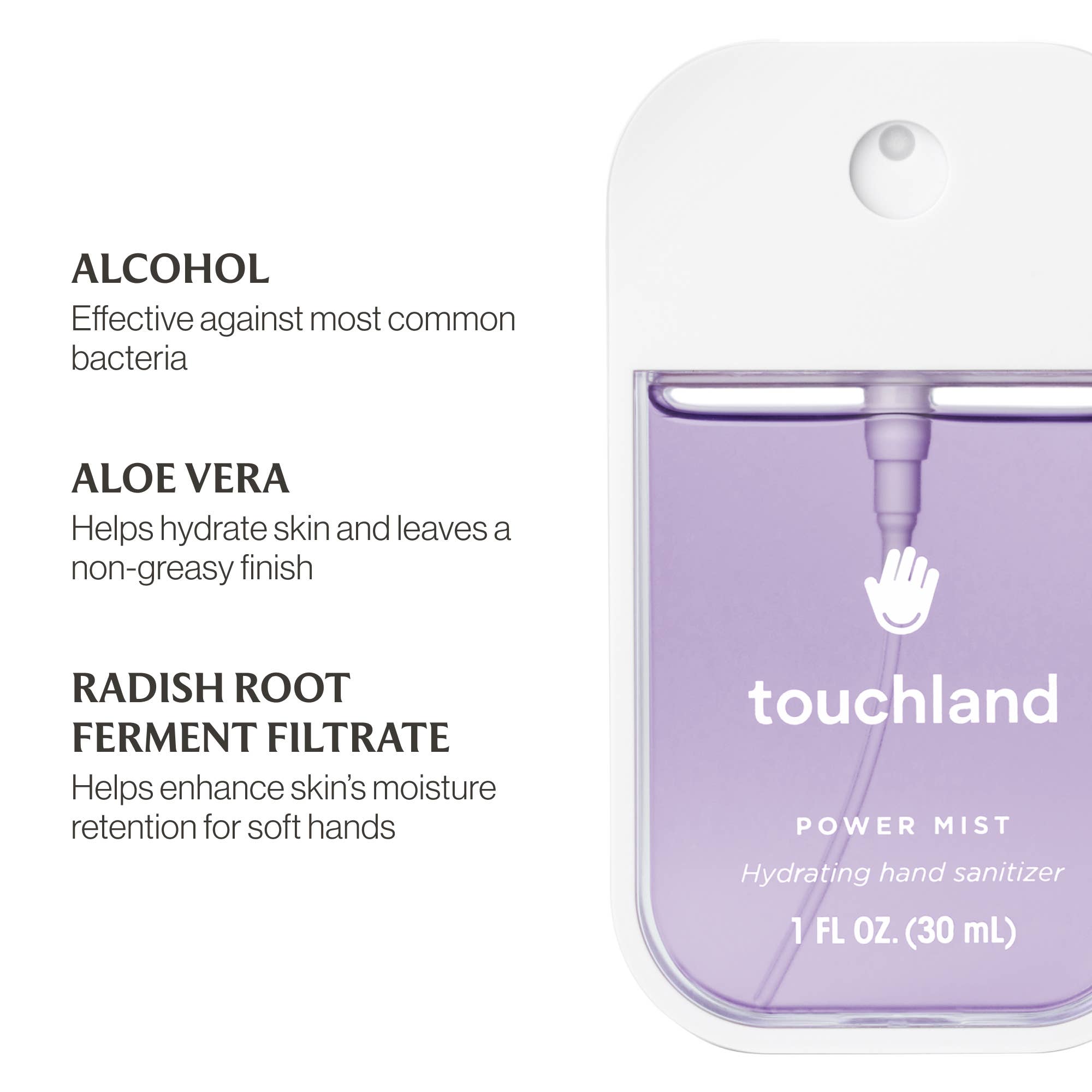 Pure Lavender Power Mist Hydrating Hand Sanitizer - Little Jill & Co.