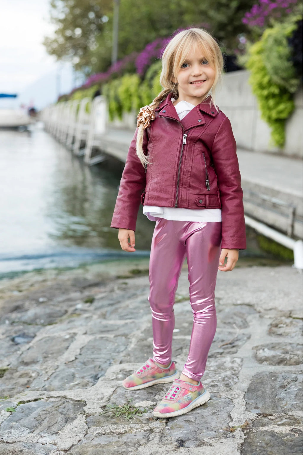 Love Life Legging Pink - Little Jill & Co.