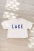 LAKE Cropped Mineral Graphic Top