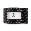 Flat Rectangle Hair Clip | Large | Jet Black Quilted