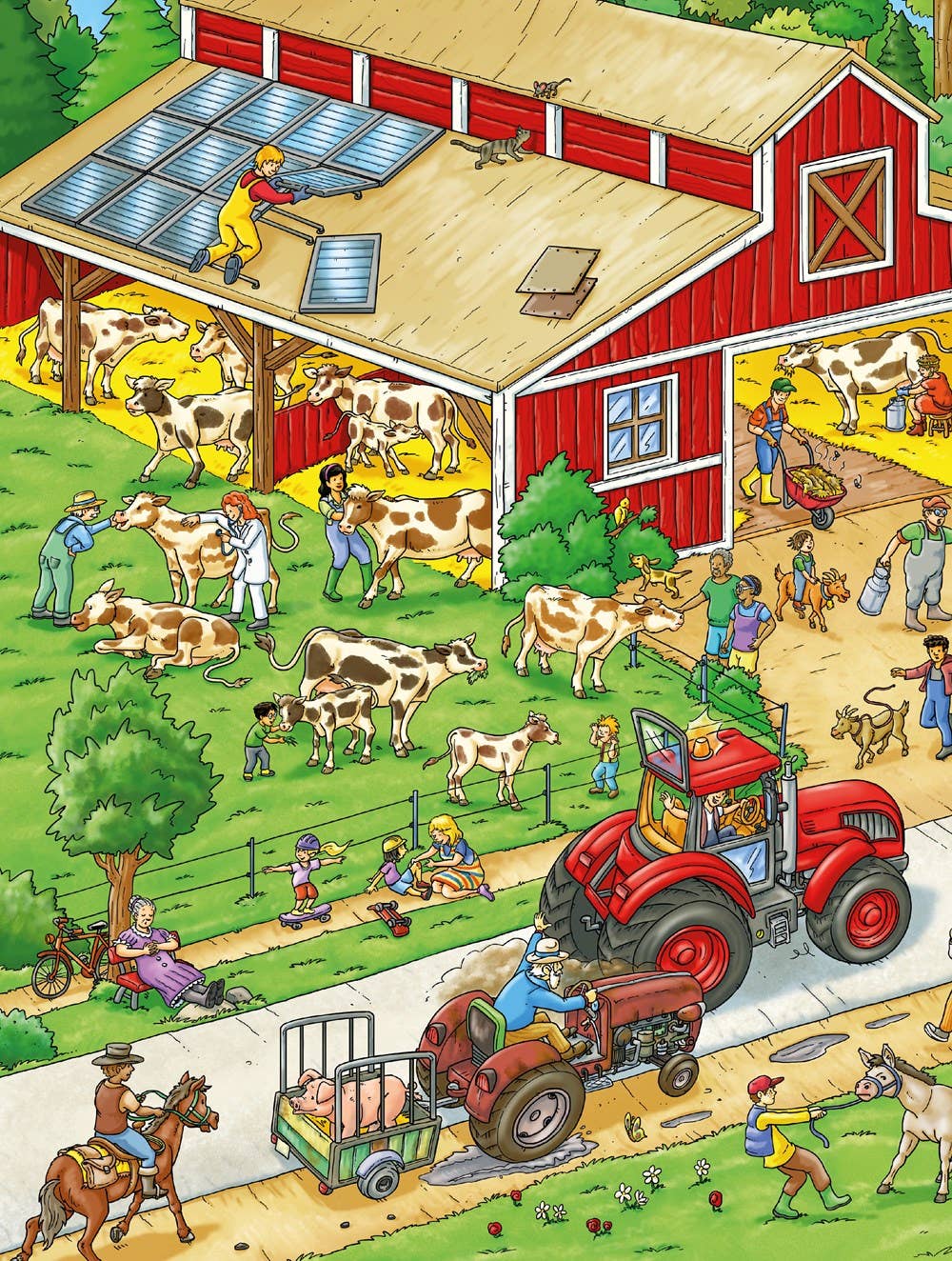 My Little Wimmelbook® - On the Farm