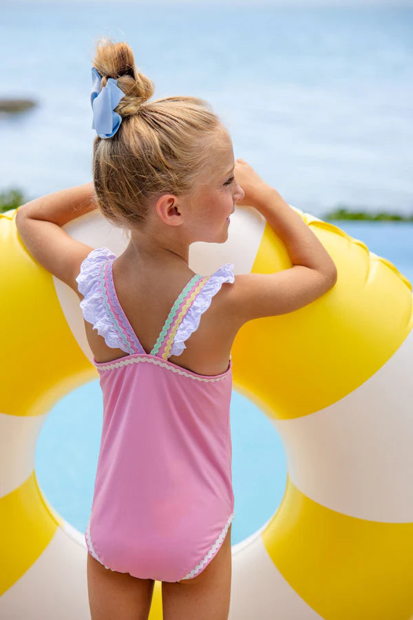 Long Bay Bathing Suit Hampton Hot Pink