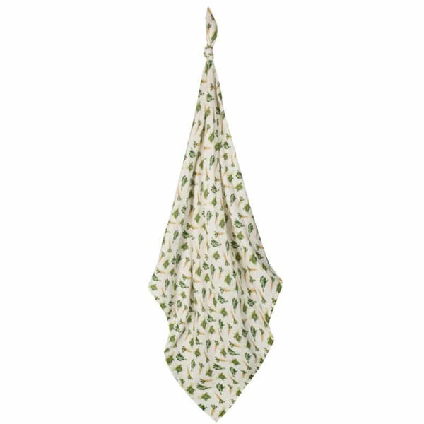 Fresh Veg. Muslin Swaddle Blanket