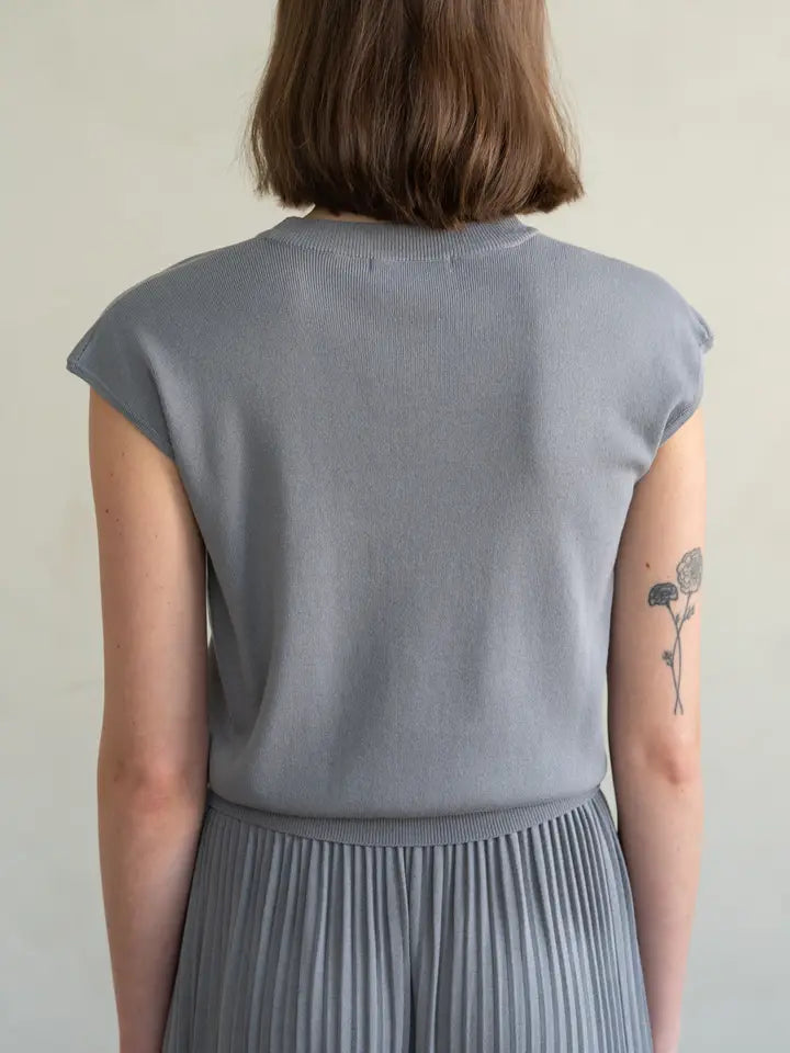 Crew Neck Knitted Top
