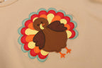 Light Brown Turkey Shirt and Sage Green Pants Set