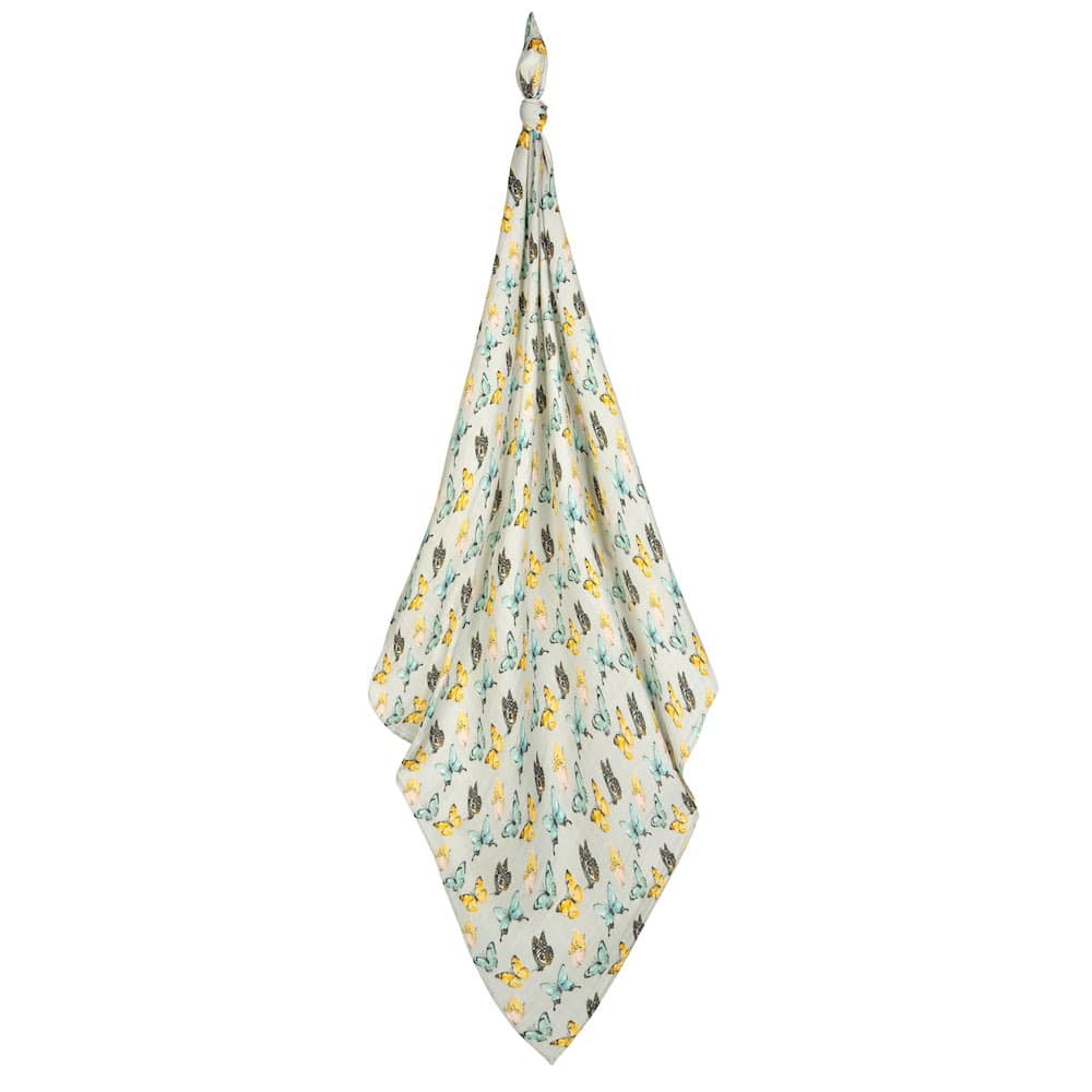 Butterfly Muslin Swaddle Blanket