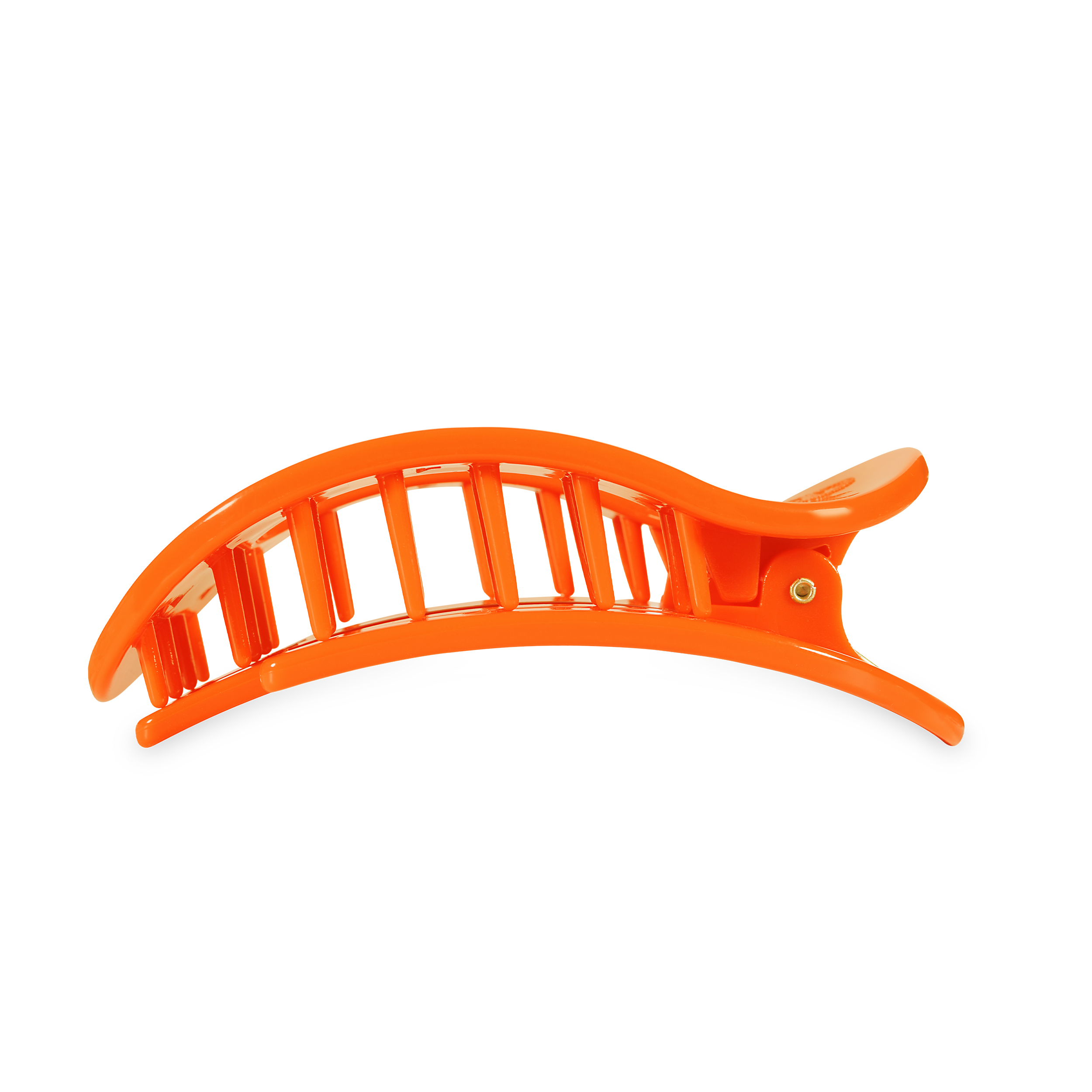 Flat Round Hair Clip | Large | Go Gators!
