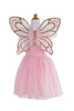 Gold Butterfly Dress Wings