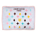 White Chewy Vuiton Bed Soft, Washable Dog Bed