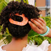 Flat Round Hair Clip | Large | Dreamsicle - Little Jill & Co.