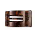 Flat Rectangle Hair Clip | Medium | Tortoise
