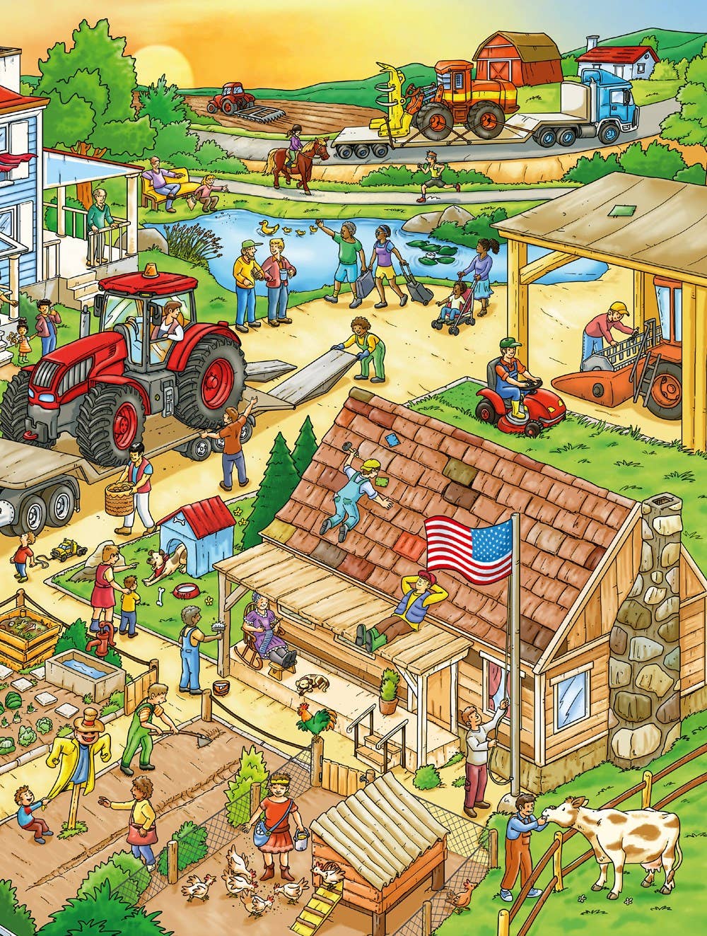 My Little Wimmelbook® - On the Farm