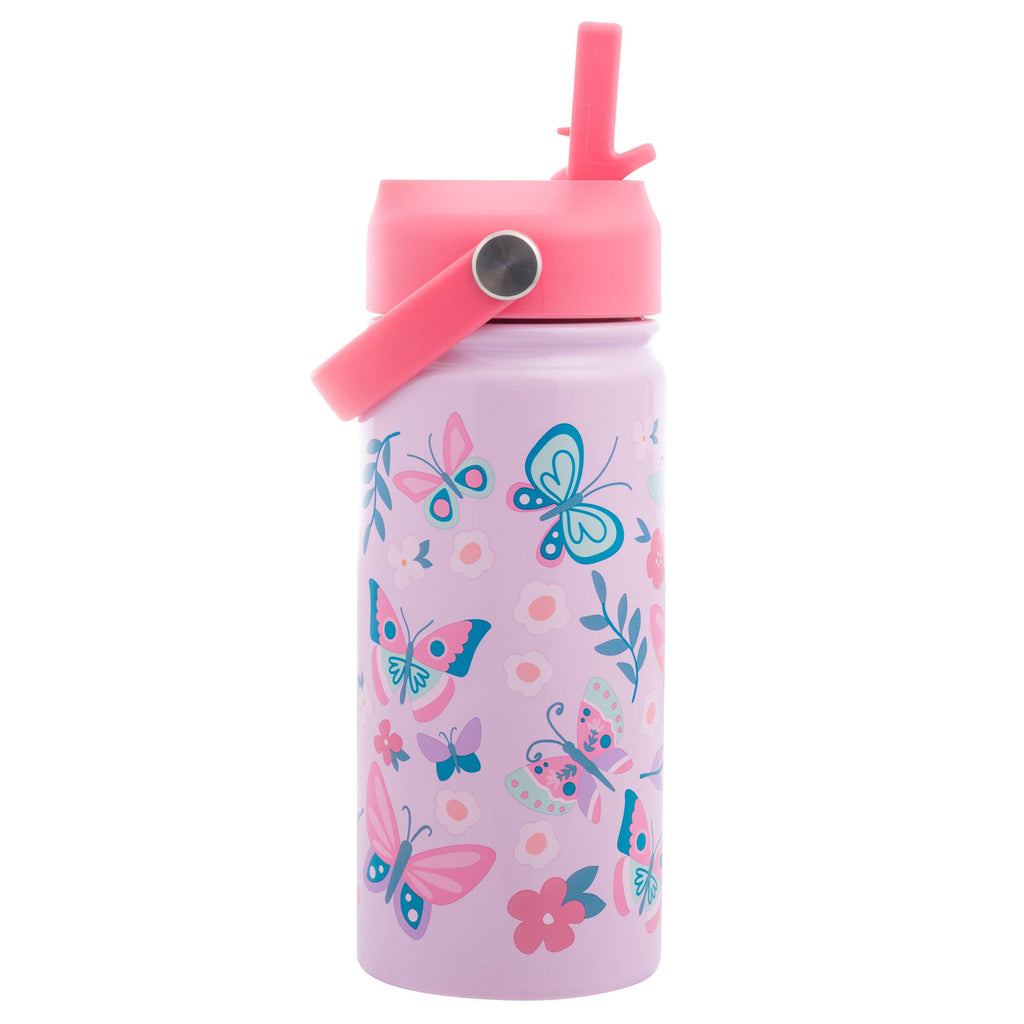 Insulated Stainless Steel Water Bottle with Handle - Little Jill & Co.