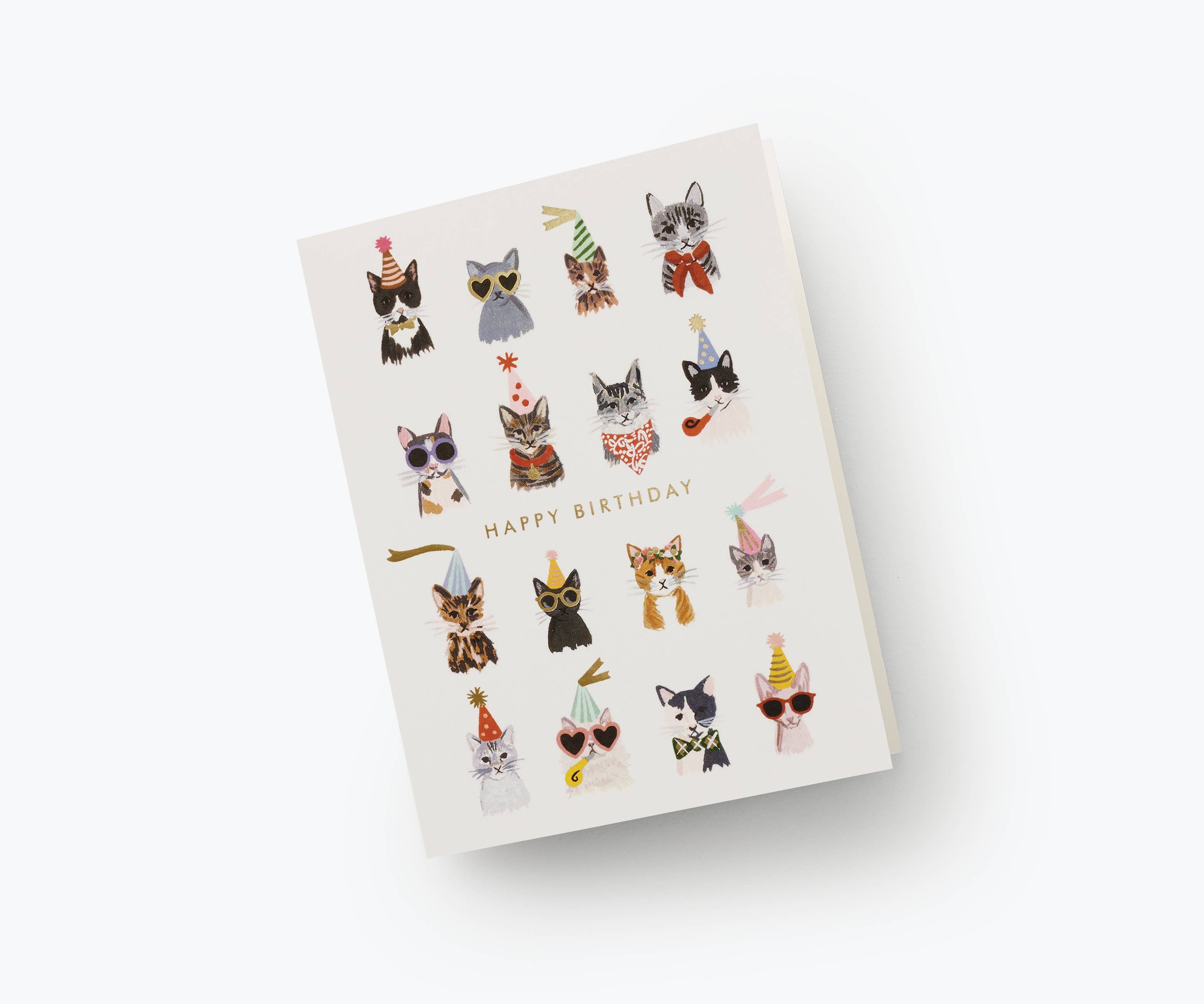 Boxed Set of Cool Cats Birthday Card