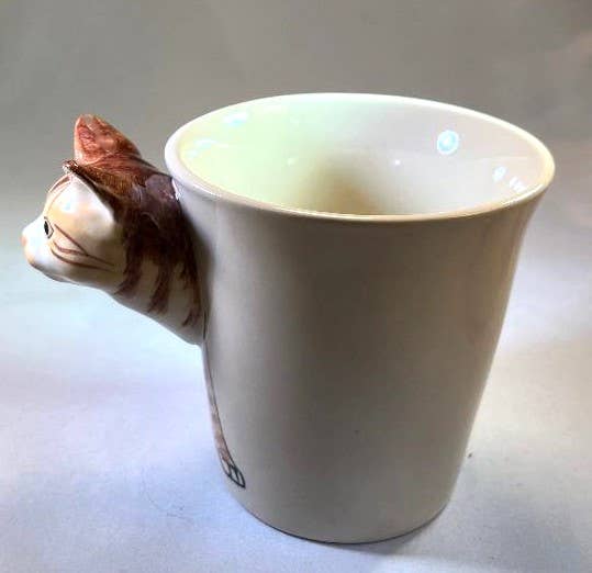 Mug, Cat Orange Tabby
