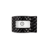 Flat Rectangle Hair Clip | Small | Jet Black Quilted