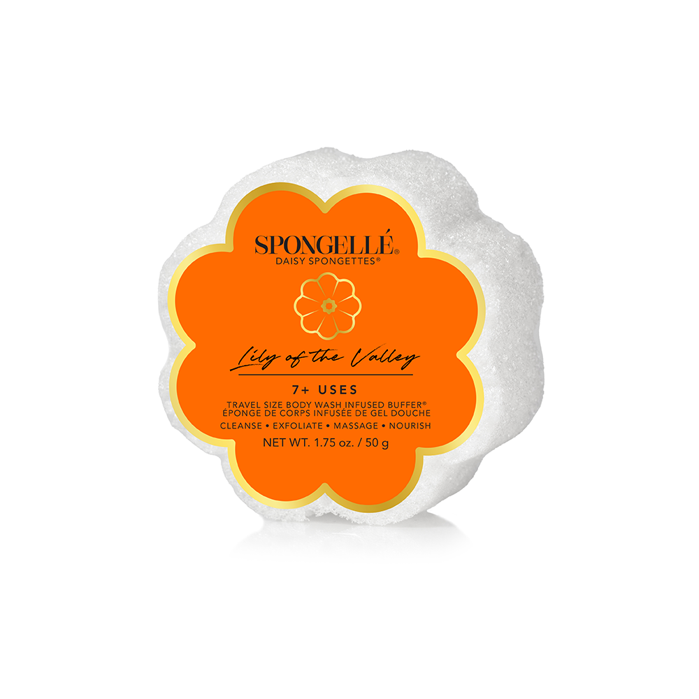 Lily of the Valley Daisy Spongette  | Soap Sponge | Soapy - Little Jill & Co.