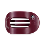 Flat Round Hair Clip | Large | Go Noles!