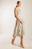A striped woven midi dress - FD1503