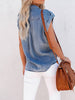 Short Sleeved Denim Shirt