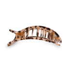 Round Flat Hair Clip | Large | Blonde Tortoise - Little Jill & Co.