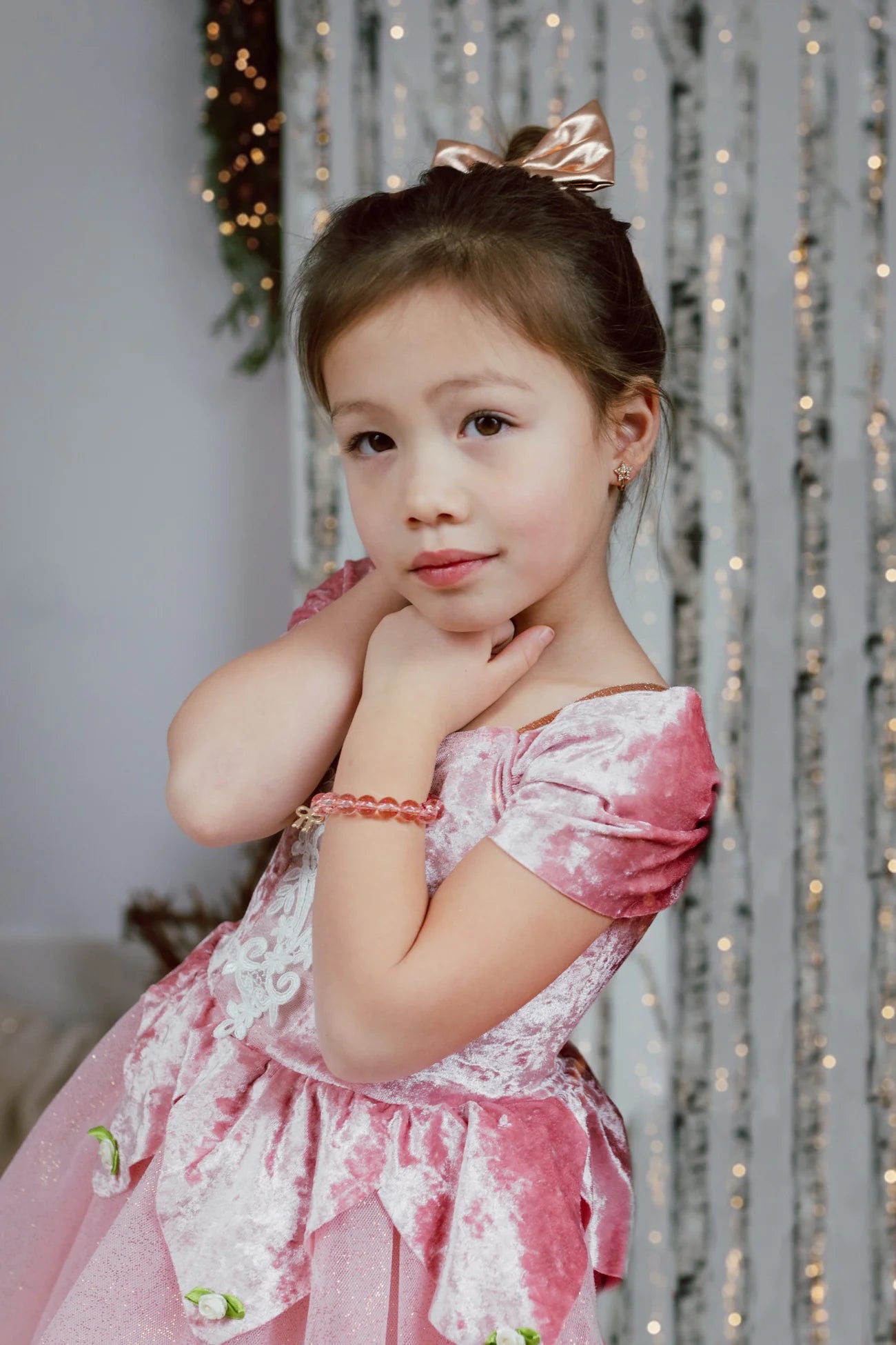 Precious Bows Holiday Bracelet - Little Jill & Co.