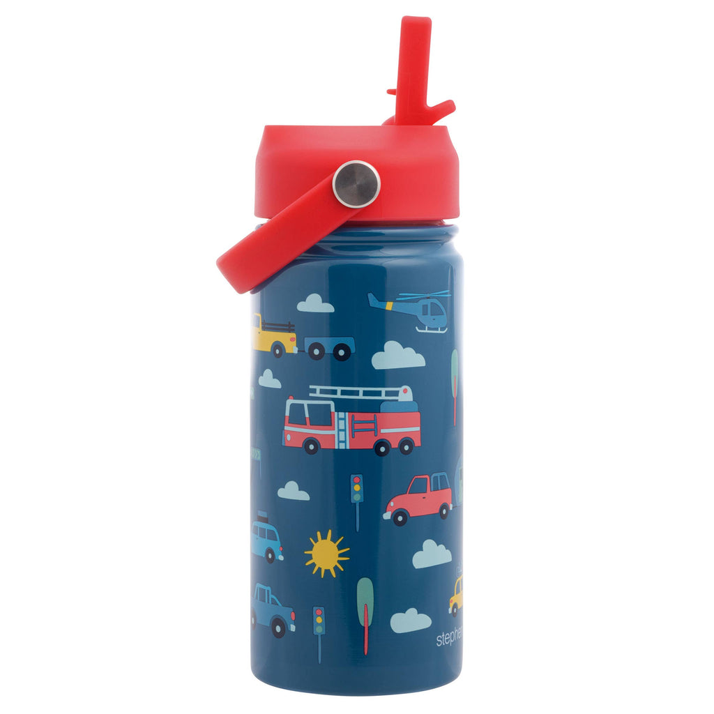Insulated Stainless Steel Water Bottle with Handle - Little Jill & Co.