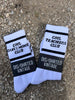 Cool teachers club socks