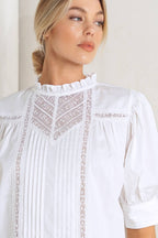 A solid woven top - FT1764